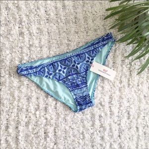 Vineyard Vines Bikini Swim Bottoms Blue Size S